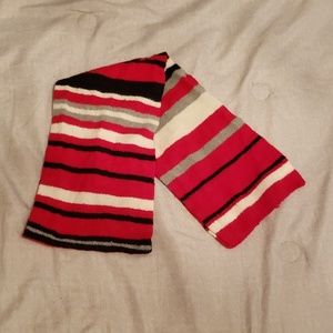 Red Striped Scarf